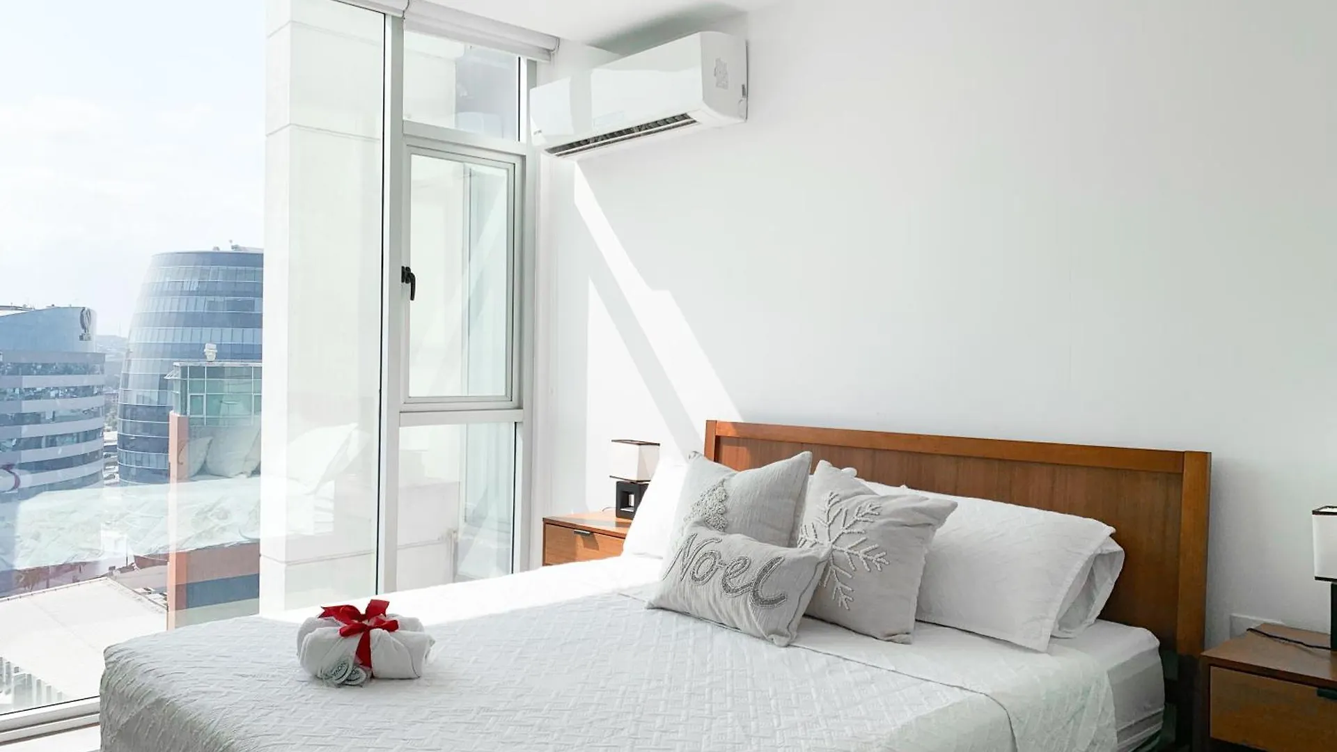 公寓 Suite Frente Al Mall Del Sol, Sofa Cama Cerca Al Aeropuerto 瓜亚基尔